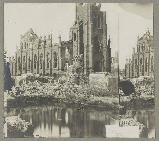 Ruins of Catholic Cathedral, Charleston, S.C., April, 1865