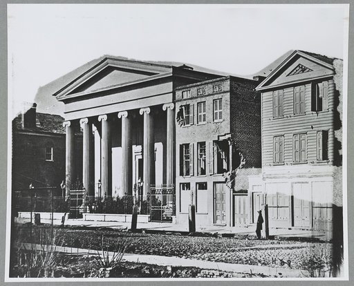Shell damage, Charleston, S.C.
