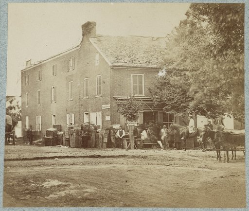 Headquarters of the Sanitary Commission, Gettysburg, PA.