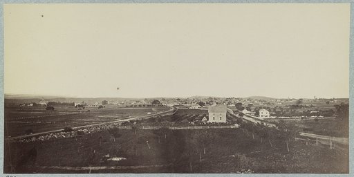 View of Gettysburg from the Northwest