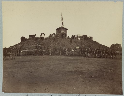 Indian Mound in Monument Gardens, Chattanooga
