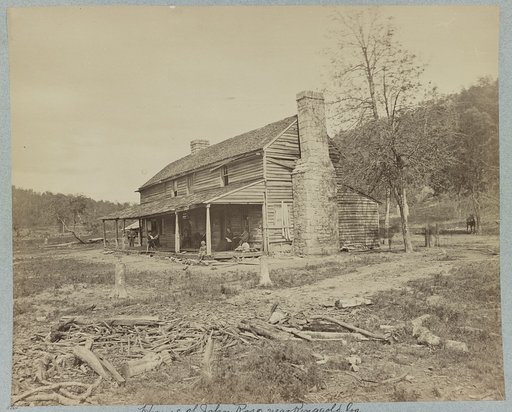 House of John Rose (i.e. Ross), near Ringgold [i.e. Rossville Gap], Ga.