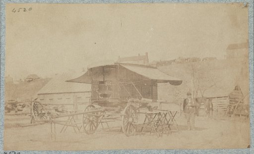 Office wagon of headquarters Department of the Cumberland