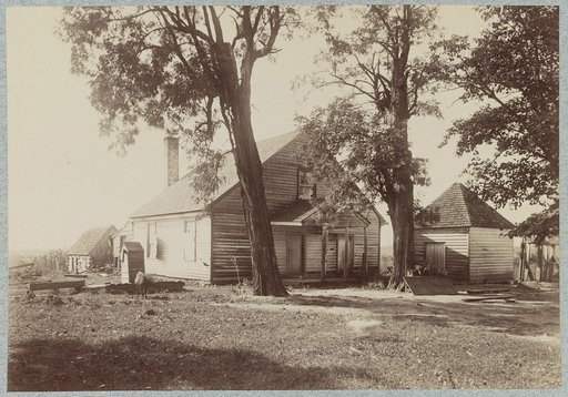 House in which "Stonewall Jackson" died, near Guinea's [i.e. Guinea] Station, Va.