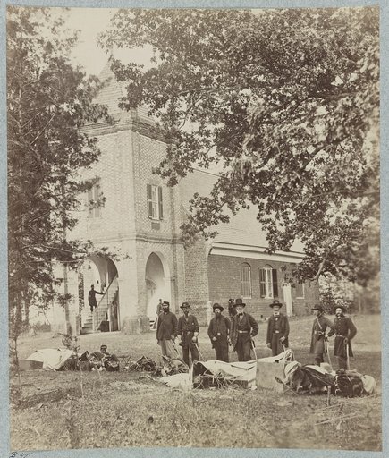 Saint Peter's Church near White House, Va. Church in which Gen. Washington was married