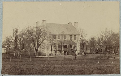 Grigsby's house, Centreville, Va. Gen. Jos. E. Johnston's headquarters after battle of Bull Run