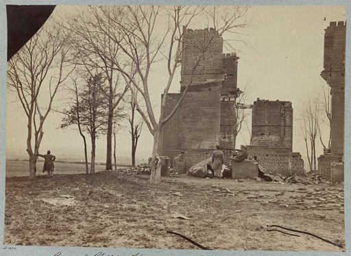 Ruins of Phillips House, near Falmouth, Va.