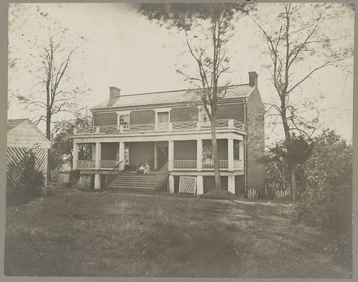 McLean's House, Appomattox, Va. Scene of Lee's surrender