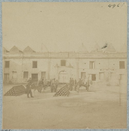 Interior of Fort Marion, Saint Augustine, Florida