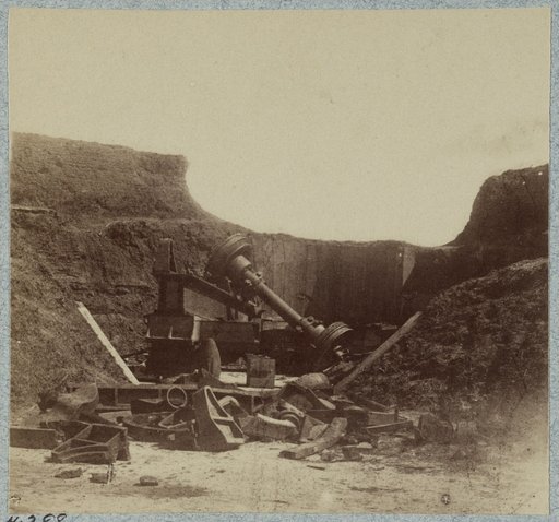 Interior views of Fort Moultrie, Charleston, S.C., April, 1865
