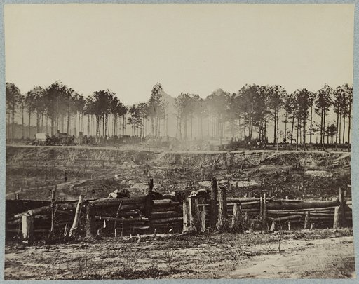Army of the James. Entrenchments on Bermuda Hundred lines