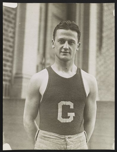 Andrew Zazzali, guard on the Georgetown University basketball team