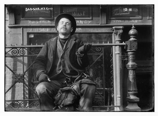 Beggar, New York City