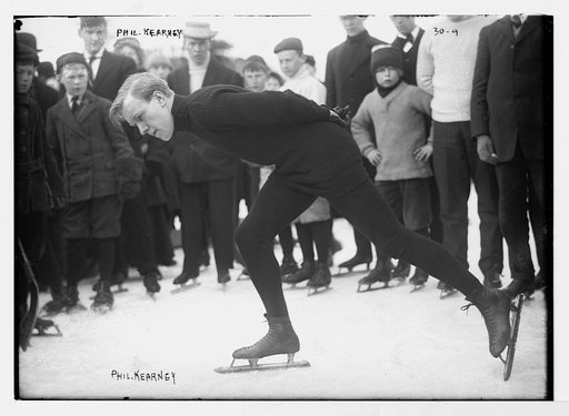 Phil Kearney of Saratoga Skating Club, Brooklyn, N.Y.