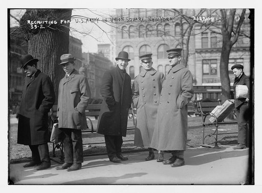 Recruiting for U.S. Army in Union Square, New York