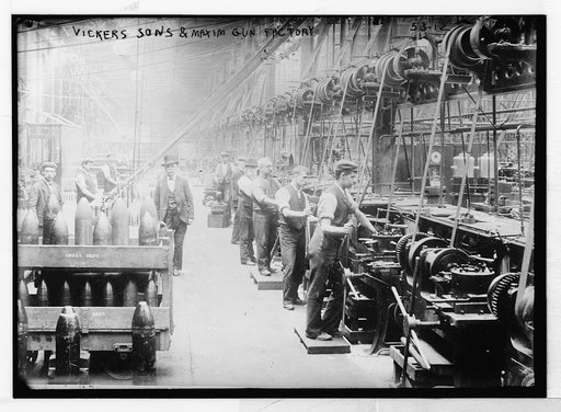 Assembly line] Vicker Sons & Maxim Gun Factory