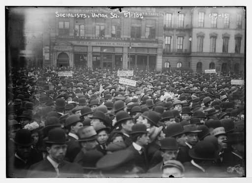 Socialists in Union Square, New York