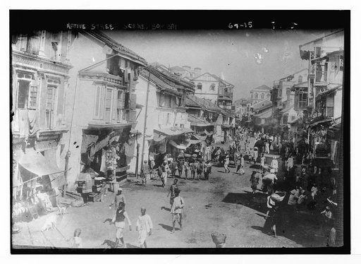 Street scene, Bombay, India