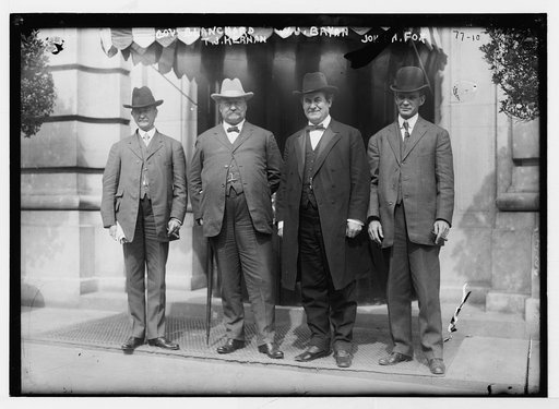 Gov. Blanchard, W.J.Bryan, John H. Fox, T.J. Kernan, Washington