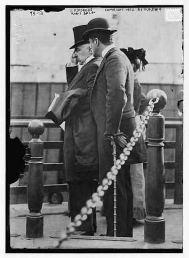 J.P. Morgan and Robert Bacon