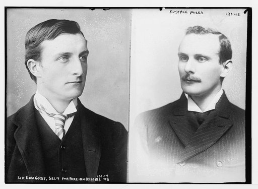 Sir Edw. Grey, Sec'y for Foreign Affairs, portrait bust