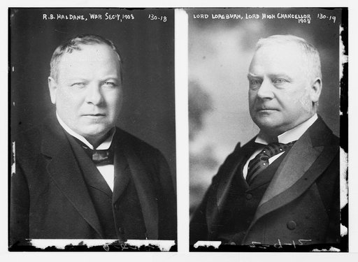Lord Loeeburn, Lord High Chancellor in 1908, portrait bust