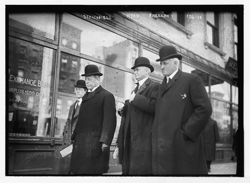 Stanchfield, Ryan, and Vreeland walking together, New York