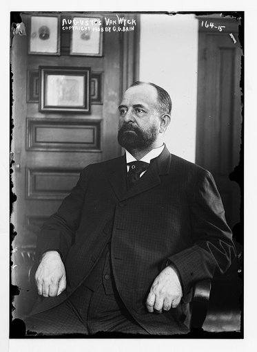 Augustus van Wyck, seated