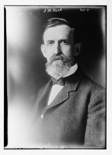 J.W. Kern, portrait bust