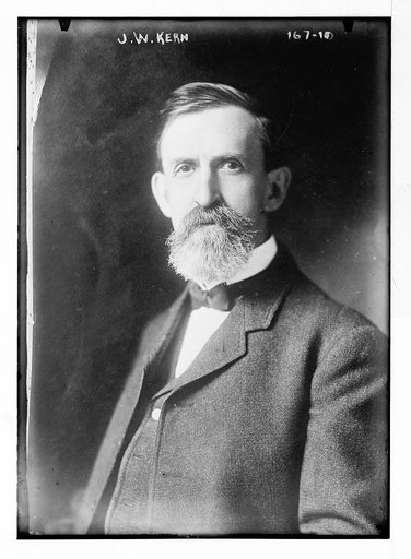 J.W. Kern, portrait bust