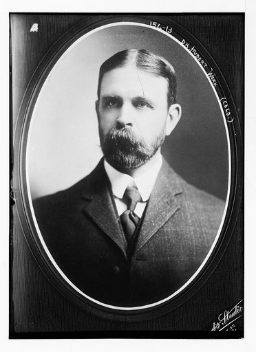 Dr. Hubert Work, Colorado, cameo portrait