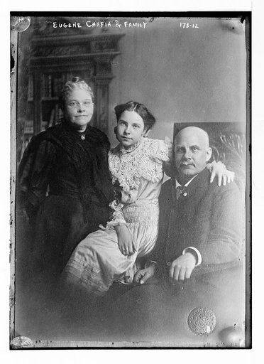 Eugene Chafin, wife, and daughter, photo: Schreurs, Chicago