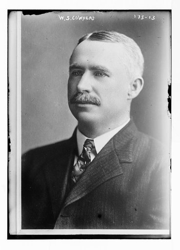 W.S. Cowherd, portrait bust