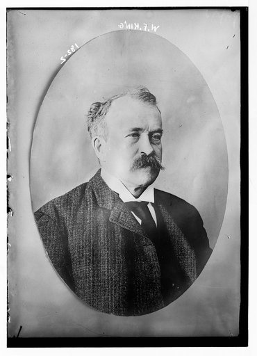 W.F. King, cameo portrait