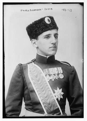 Prince Alexander, in uniform