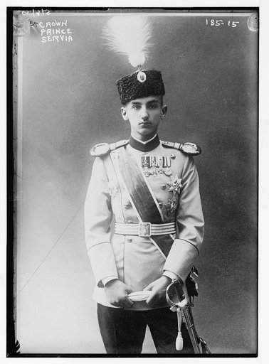 Ex-Crown Prince, in uniform