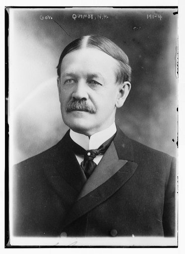 Governor Quimby, portrait bust