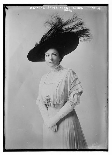Blanche Bates as "The Fighting Hope"