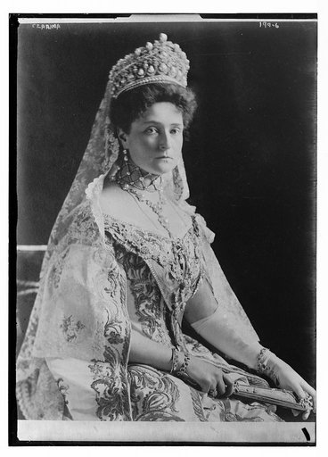 Czarina, seated
