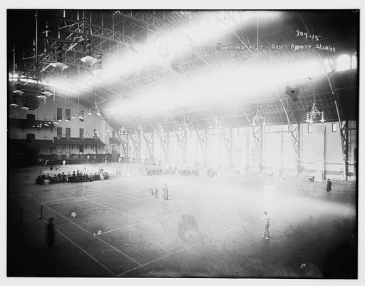 Tennis championships, 7th Regt., Armory