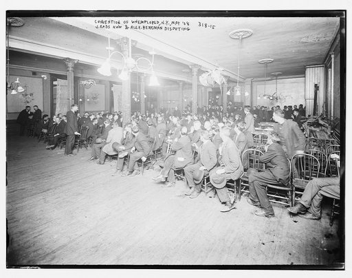 Convention of Unemployed, N.Y.: J.E. How & Alex. Berkman dispute