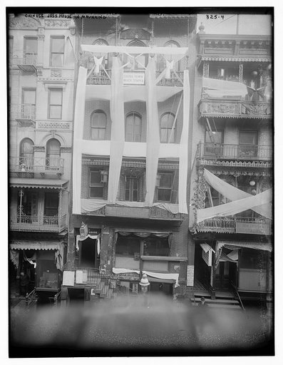 Chinese Joss House in Mourning