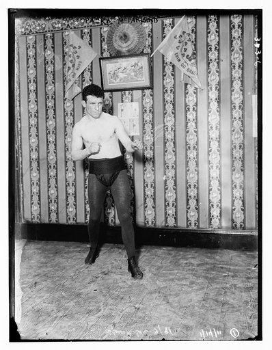 Packy McFarland in boxing pose
