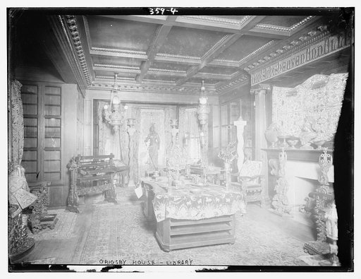 Grigsby House: library