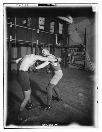 Bat. Nelson boxing