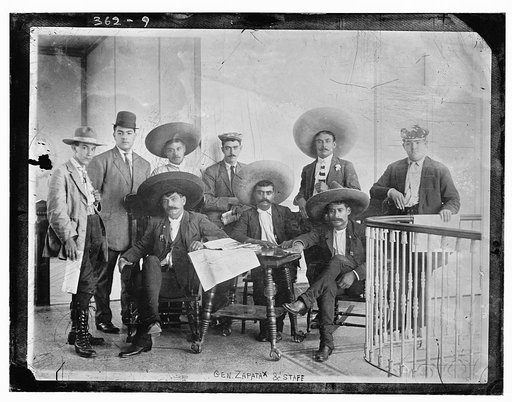 Gen. Zapata & staff