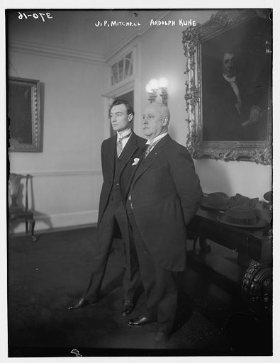 J.P. Mitchell [i.e., John Purroy Mitchel] & Ardolph Kline