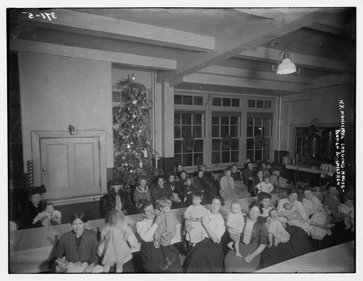 N.Y. Municipal Lodging House: women & children