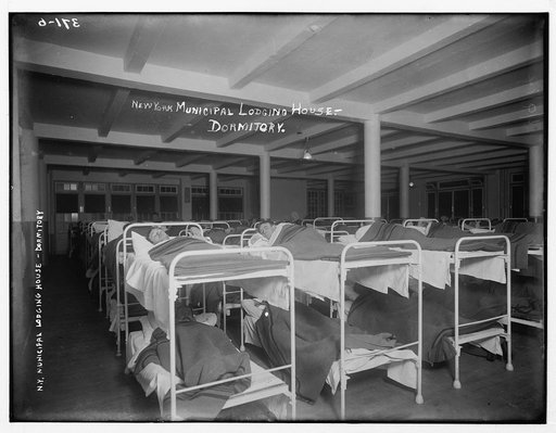 N.Y. Municipal Lodging House: dormitory