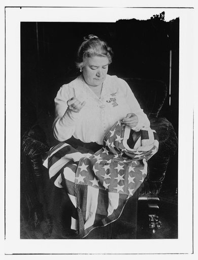 Schumann-Heinke sewing flag